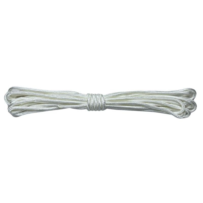 Corde pour voile d'ombrage blanc