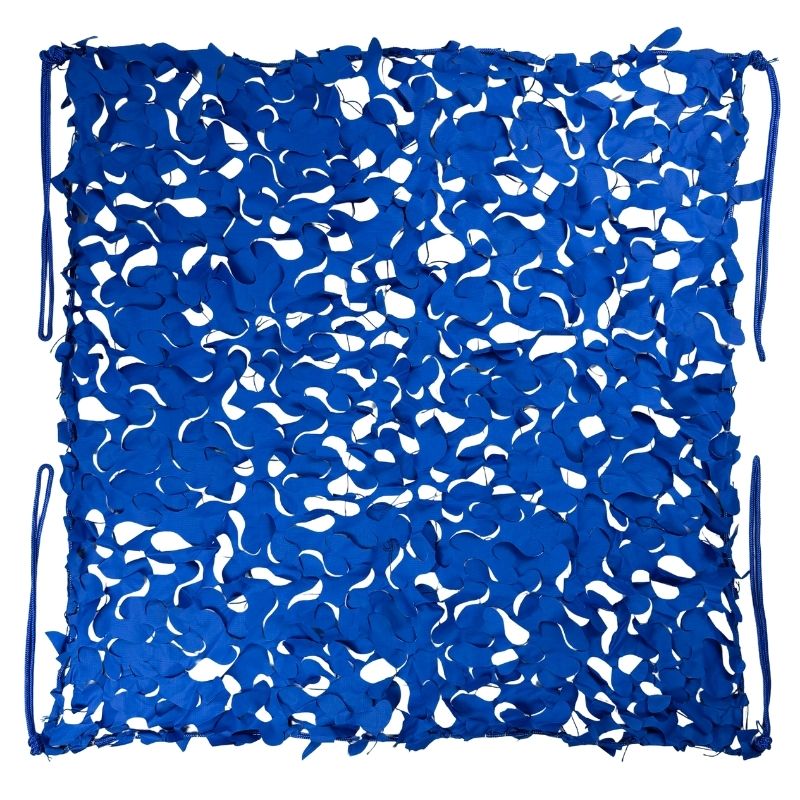 filet camouflage bleu