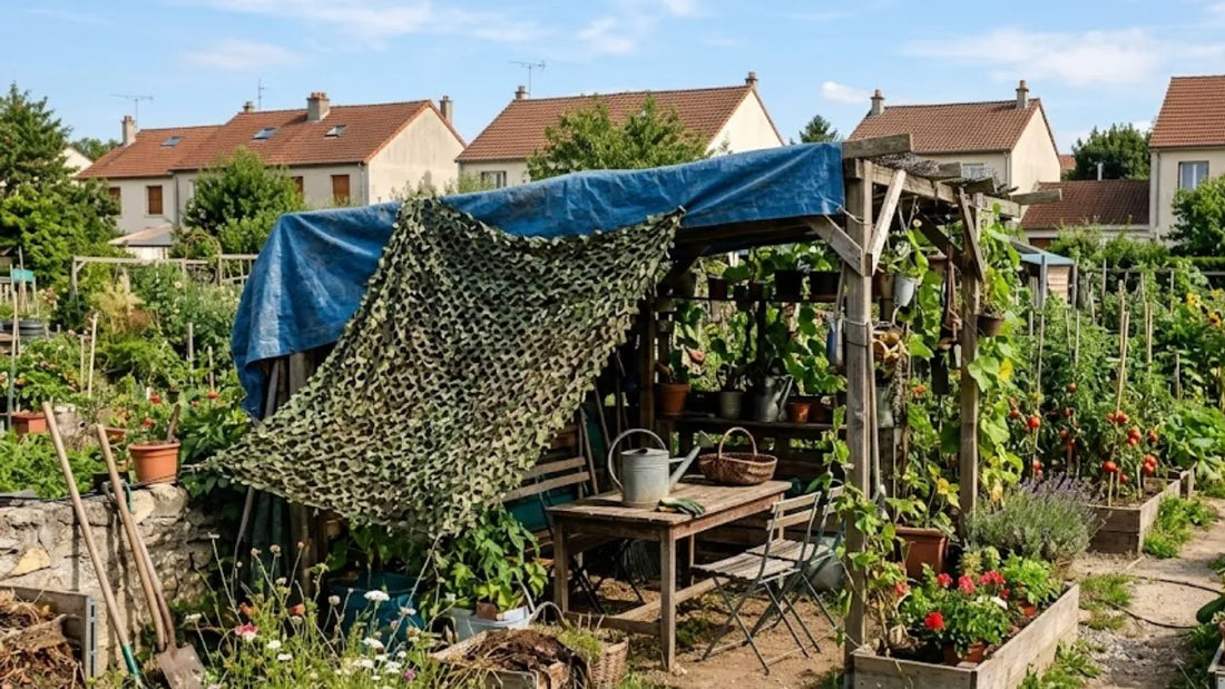 Bâche ou filet de camouflage