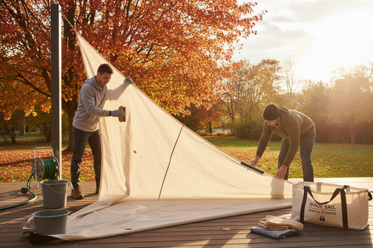 hiverner voile d'ombrage