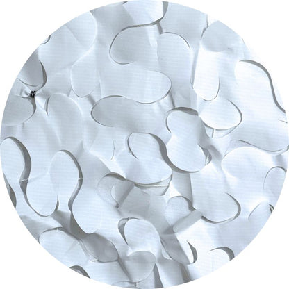 Filet de camouflage renforcé blanc dessus