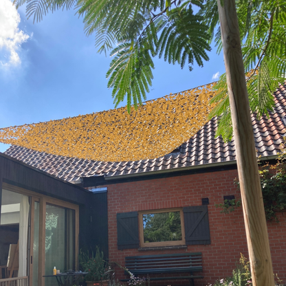 Filet de camouflage triangulaire sable
