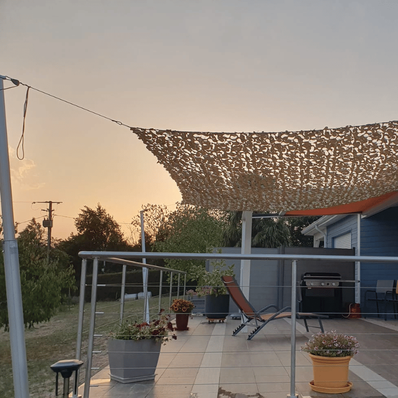 Tendeur voile d'ombrage (lot de 4)
