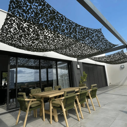 Filet de camouflage renforcé vert
