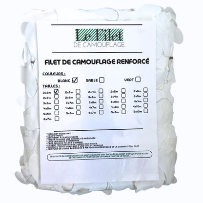 filet d'ombrage triangulaire renforcé