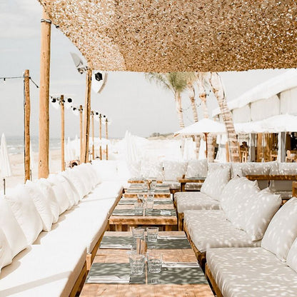 filet de camouflage renforcé sable​