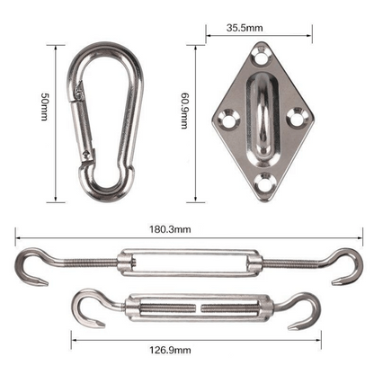 kit voile d'ombrage​

