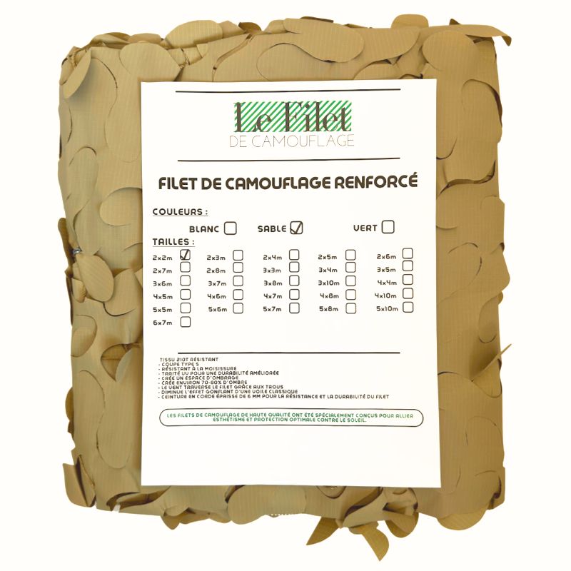 mon ombrage filet beige