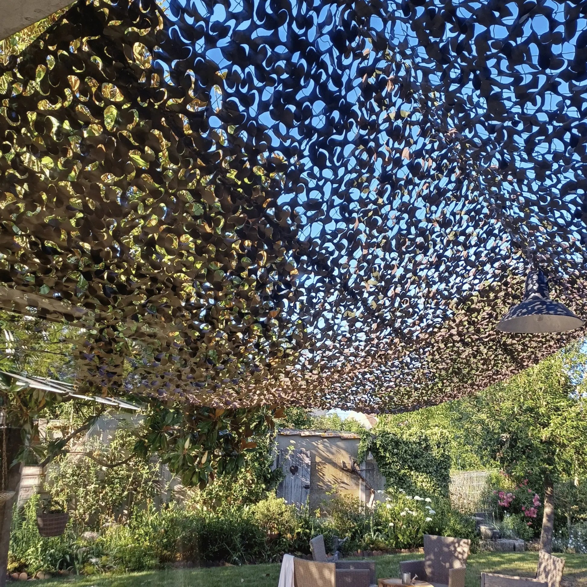 Filet de camouflage renforcé militaire
