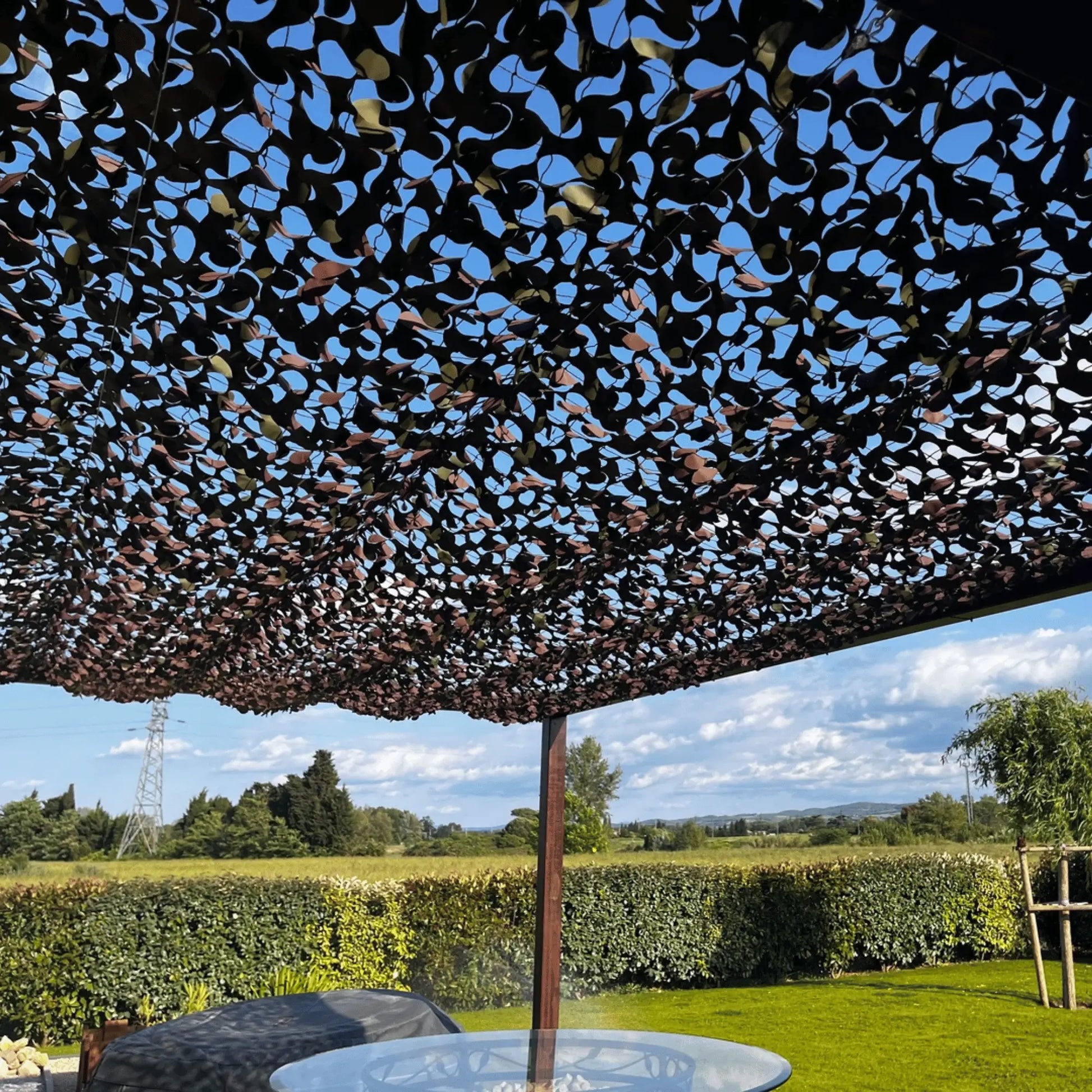 Filet de camouflage renforcé militaire
